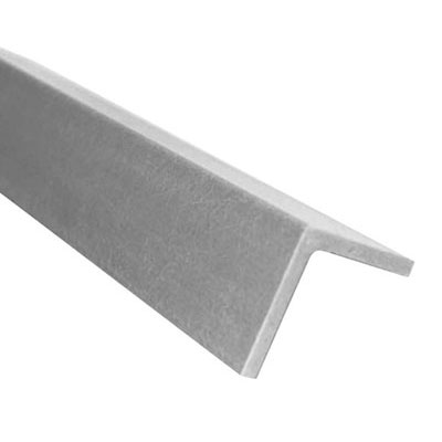Cornière fibre de verre - gris - l. 75 x H. 75mm x L. 5.80m