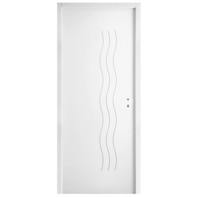 Bloc-porte postformée CASCADE prépeint - poussant droit - Ep. 4 x l. 83 x H. 204cm