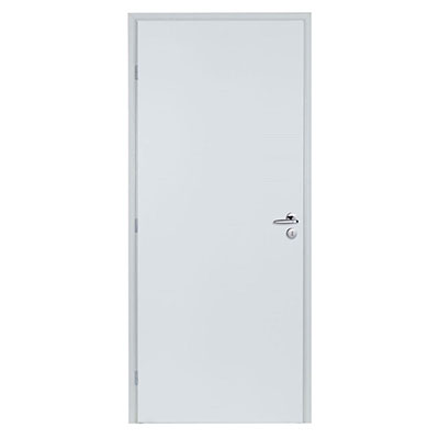 Bloc-porte isogyl coupe-feu 30min prépeint - poussant droit - Ep. 4 x l. 93 x H. 204cm