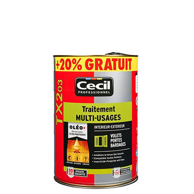CECIL - Traitement multi-usages TX203 - 5L + 20% gratuit