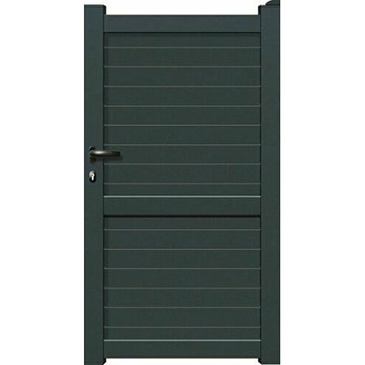 Portillon LACAUNE alu - anthracite - L. 1 .05 x H. 1 .806m