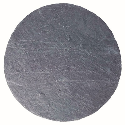 Pas japonais ardoise rond Ep. 1.3/1.5 x ø 50cm - vendu à l'unité