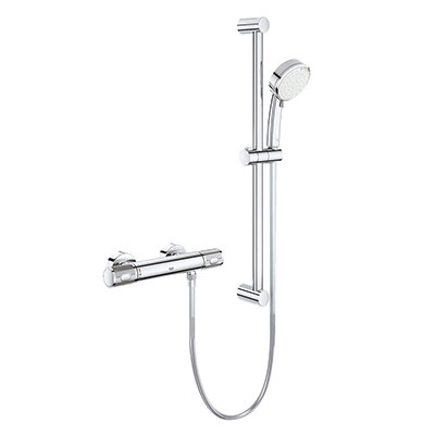 GROHE - Ensemble de douche mural Grohtherm 800 - chromé