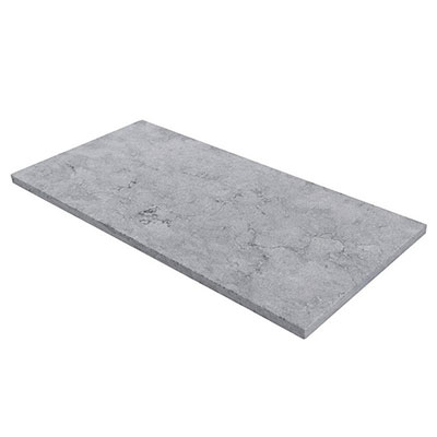 Dalle pierre naturelle ROYAL GREY - gris marbré noir - Ep. 2 x l. 30.5 x L. 61cm