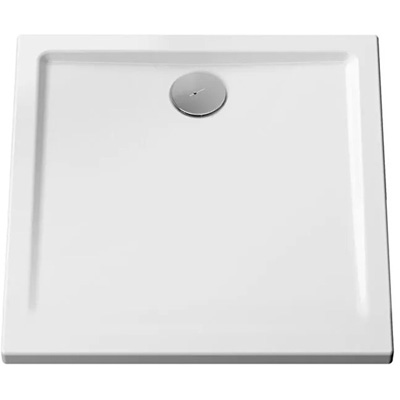 Receveur de douche CASCADE - blanc - Ep. 4 x l. 90 x L. 90cm