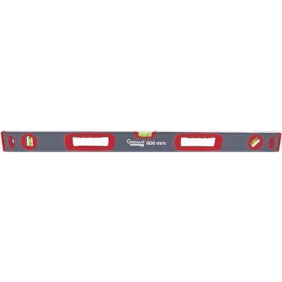 Niveau tubulaires à bulle magnétique alu Long. 60cm   - GEDIMAT PERFORMANCE PRO