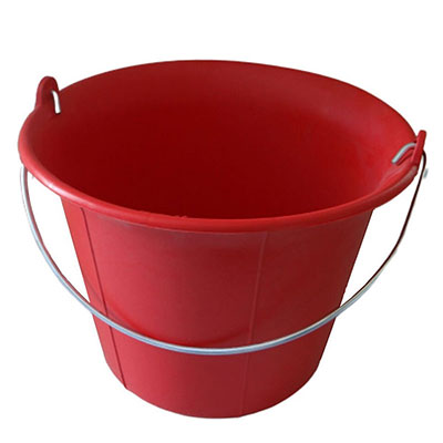 Seau plastique - rouge - 11L - GEDIMAT PERFORMANCE PRO
