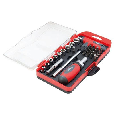 Coffret de serrage avec 29 embouts + accessoires - GEDIMAT PERFORMANCE PRO