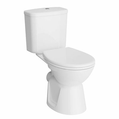 Pack wc à poser ARKITEKT + abattant - blanc