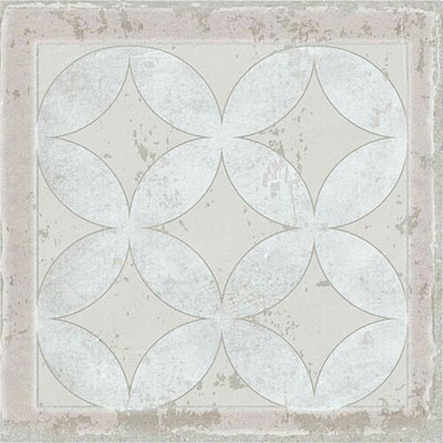 Carrelage intérieur BOULEVARD décor 20 x 20 cm - grès cérame émaillé - Décor A taupe - boîte de 0,56 m²