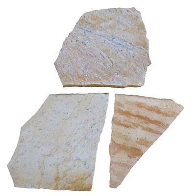 Dalle quartzite jaune - palette de 21m²
