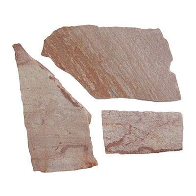 Dalle quartzite rose - palette de 21m²