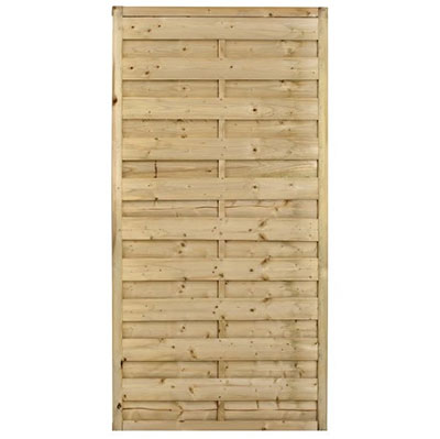 Panneau brise vue bois Ep. 45mm x l. 0.90 x H. 1.80m
