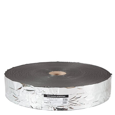 SIPLAST - Joint mousse - gris - l. 10cm x L. 50m