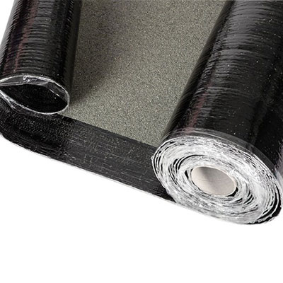 SIPLAST - Feuille d'étanchéité bitumeuse FONDAFOR - gris - larg. 100cm - rouleau de 8m