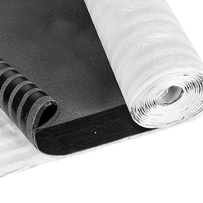 SIPLAST - Feuille d'étanchéité adhésive bitumeuse ADESOLO G - gris - larg. 100cm - rouleau de 7m