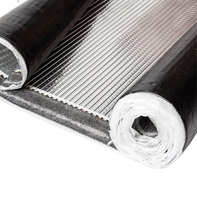 SIPLAST - Feuille d'étanchéité bitumeuse PARADIAL S - alu - larg. 100cm - rouleau de 6m