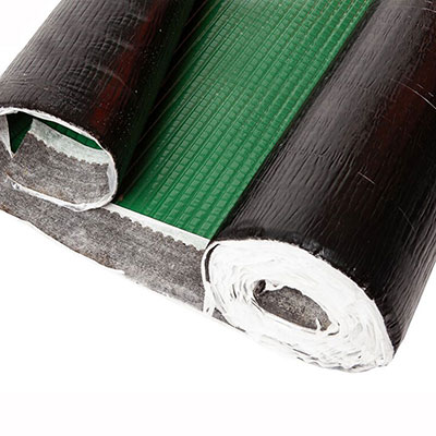 SIPLAST - Feuille d'étanchéité bitumeuse PARADIAL S - vert - larg. 100cm - rouleau de 6m