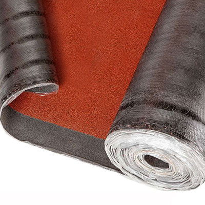 SIPLAST - Feuille d'étanchéité bitumeuse PARAFOR SOLO GS - rouge - larg. 100cm - rouleau de 7m