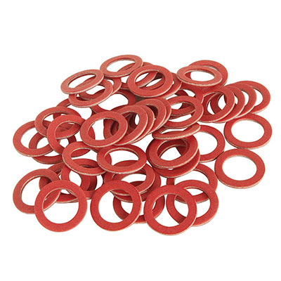 BOUTTE - Joints fibre pour filetage femelle 15x21 - vendu par 100