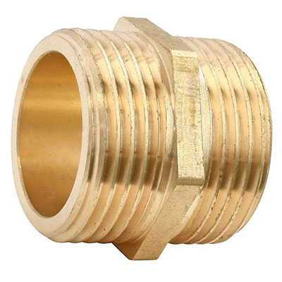 BOUTTE - Mamelon égal laiton mâle/mâle 20x27 pour tube cuivre