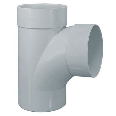 FIRST - Culotte PVC NF-Me - gris - mâle/femelle 87°30' ø 63mm