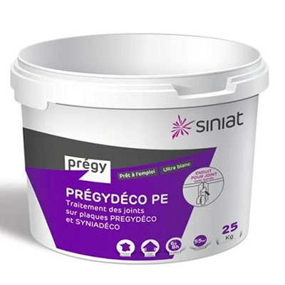 SINIAT - Enduit PREGYDECO PE - 25kg
