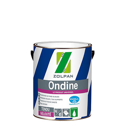 ZOLPAN - Peinture ONDINE - blanc - 1L