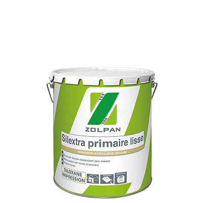 ZOLPAN - Impression de façade SILEXTRA Primaire Lisse - blanc - 5L
