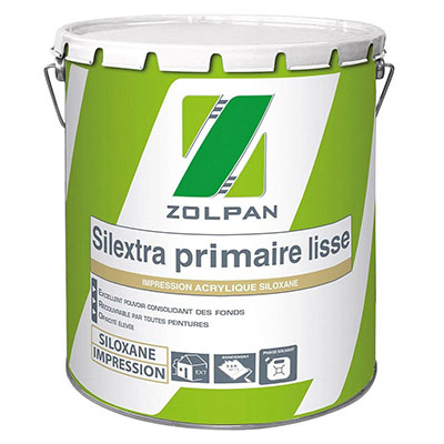 ZOLPAN - Impression de façade SILEXTRA Primaire Lisse - blanc - 16L