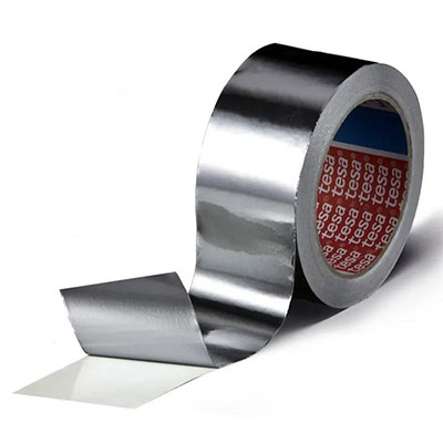 TESA® - Adhésif aluminium 50565 - chromé - l. 50mm x L. 25m