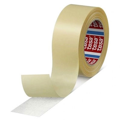 TESA® - Adhésif double face 4944 toile - blanc - l. 50mm x L. 25m