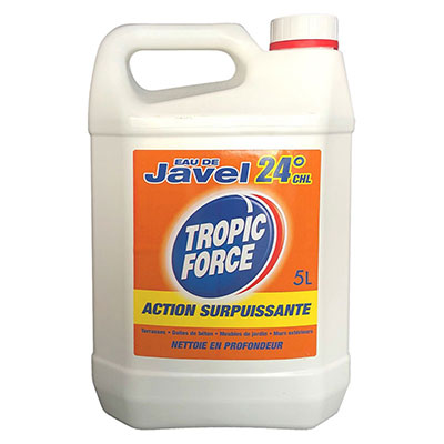 Eau de javel 24° CHL TROPIC FORCE - 5L