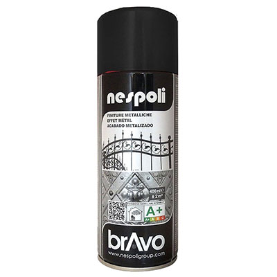 NESPOLI - Noir effet métallisé - spray 400ml