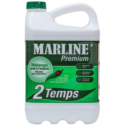 SOPSAG - Marline Premium - Mélange prêt à l'emploi pour moteur 2 T - 5 L