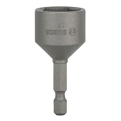 BOSCH - Douille 1/4 6 pans magnétique ø 17 x L. 50mm