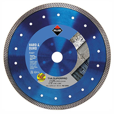Disque diamant RUBI TVA SUPER PRO ø 125mm