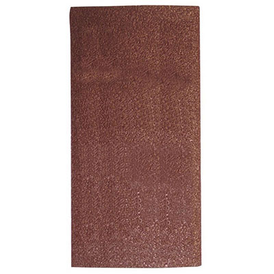 LEMAN - Patins velcro pour cale à poncer - corindon - l. 73 x L. 120mm grain 80 - vendu par 10