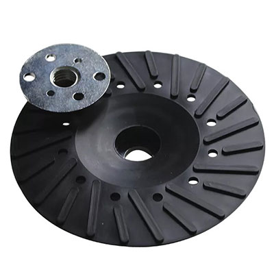 LEMAN - Plateau caoutchouc pour meuleuse ø 125mm