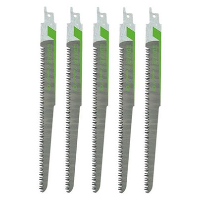 LEMAN - Lame scie sabre pour coupe fine Long. 210mm - vendu par 5
