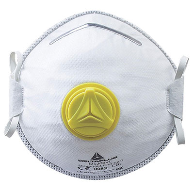 DELTA PLUS - Masques de protection jetables FFP2 + valve - vendu par 2