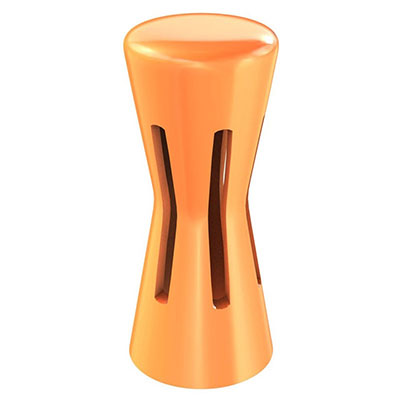 PLAKA - Embout de sécurité pour fer à béton PVC - orange - vendu par 250