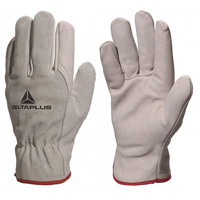 DELTA PLUS - Gants FCN29 cuir - naturel - taille 10 - vendu par 12