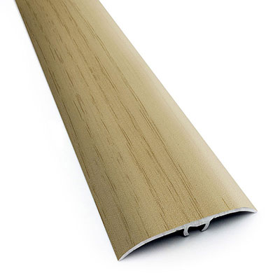 DINAC - Barre de seuil multi-niveaux HARMONY Plaxé alu - cereja - l. 41mm x L. 93cm