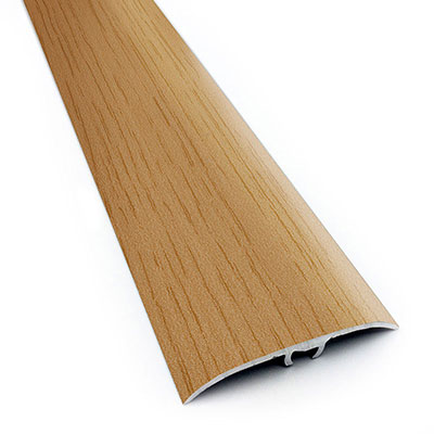 DINAC - Barre de seuil multi-niveaux HARMONY Plaxé alu - hêtre - l. 41mm x L. 93cm