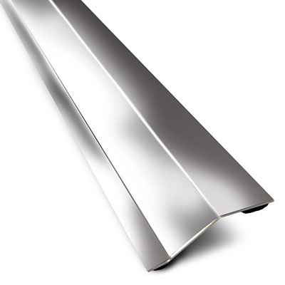 DINAC - Seuil adhésif multi-niveaux PRESTO inox l. 30mm x L. 93cm