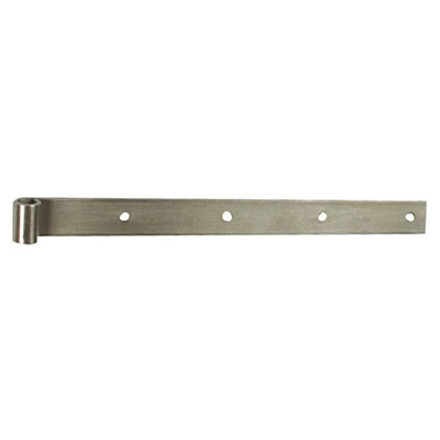 Penture droite inox - axe ø 14 - Ep. 4 x l. 35 x L. 400 mm