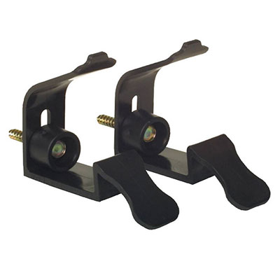 TORBEL - Stop volet PVC - noir - vendu par 2