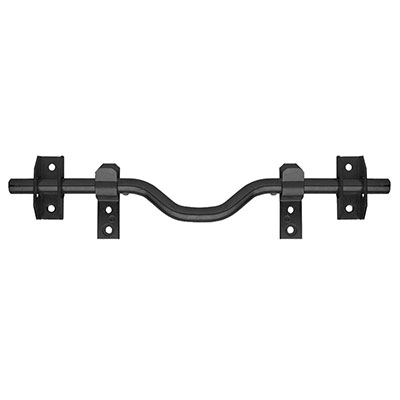 THIRARD - Barre anti-effraction zinguée - noir - ø 18 x L. 800mm