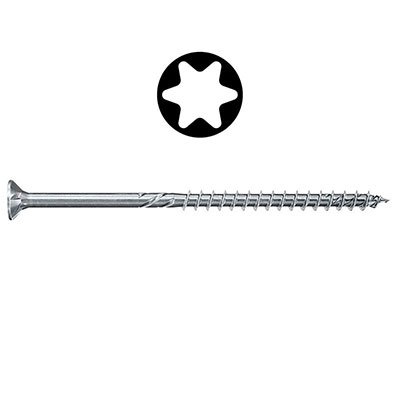 FISCHER - Vis bois PowerFast II zingué - Torx® - tête fraisée FP ø 4 x L. 30mm - vendu par 200